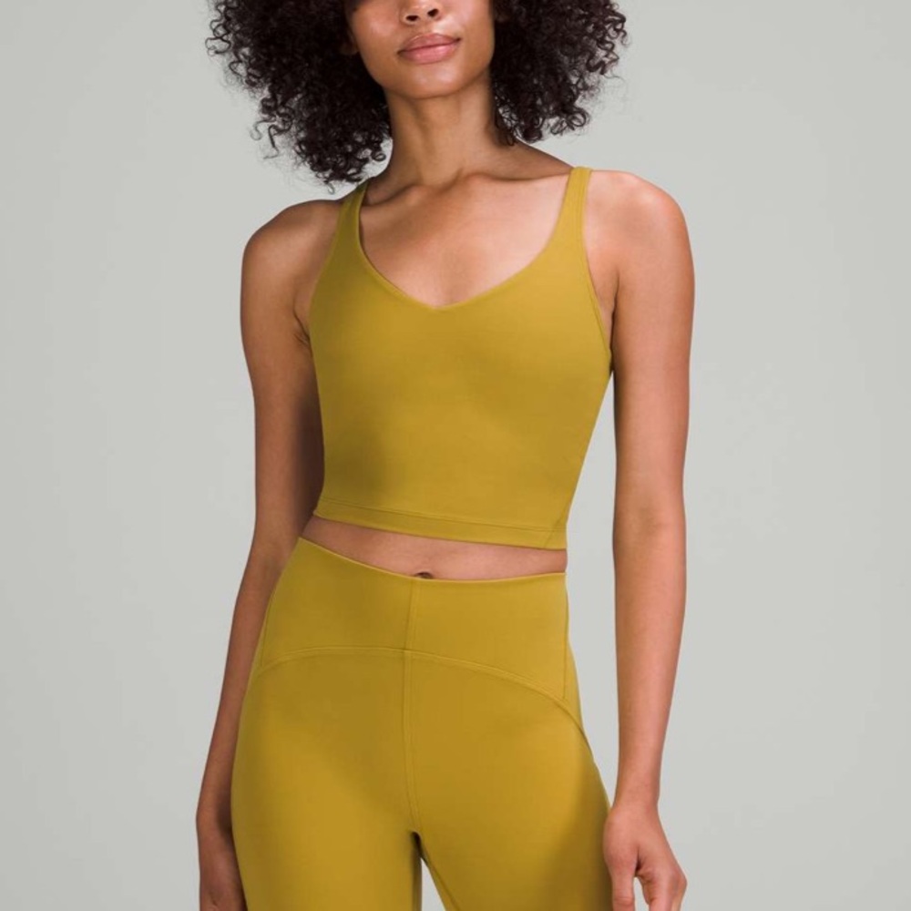 Auric Gold BNWOT Lululemon Align Tank Top